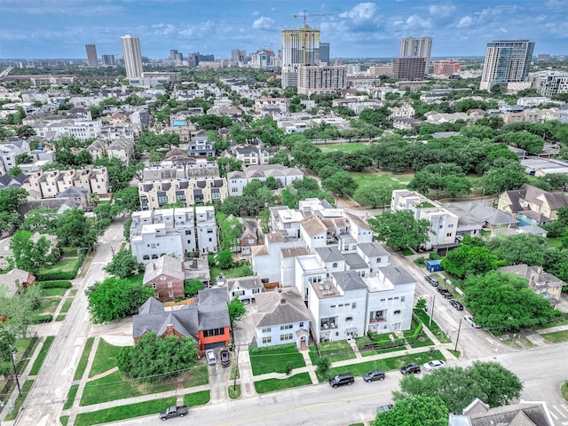 4707 Jackson St, Houston, TX 77004 - bird's eye view of skyline