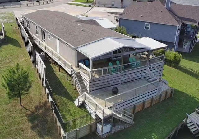 620 Lagoon Dr, Point Blank, TX 77364 - bird's eye view