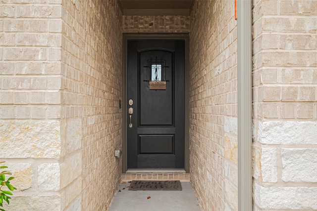 2903 Blue Mist Bnd, Brookshire, TX 77423 - view of exterior entry featuring brick siding