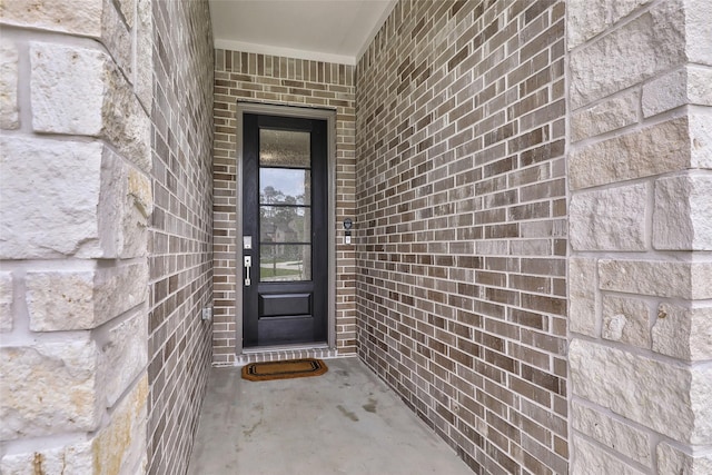 21623 Mount Frisell Ln, Porter, TX 77365 - property entrance featuring brick siding