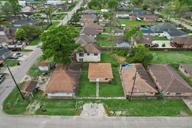 6201 Batterson St, Houston, TX 77026 - drone / aerial view with a residential view