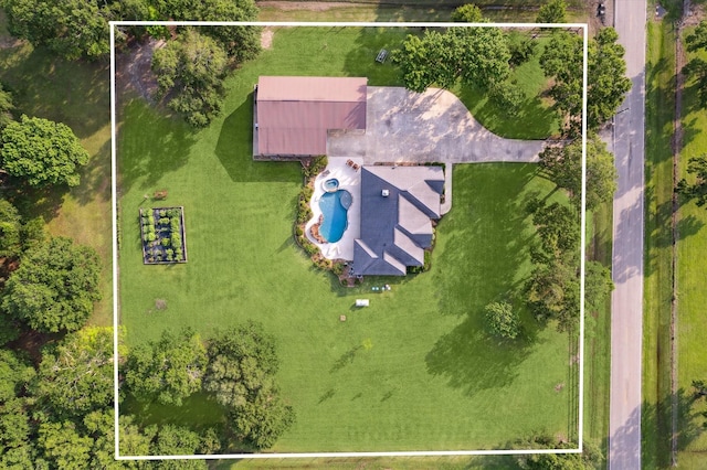 drone / aerial view