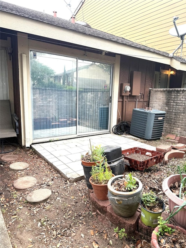 12606 Newbrook Dr, Houston, TX 77072 - exterior space with cooling unit