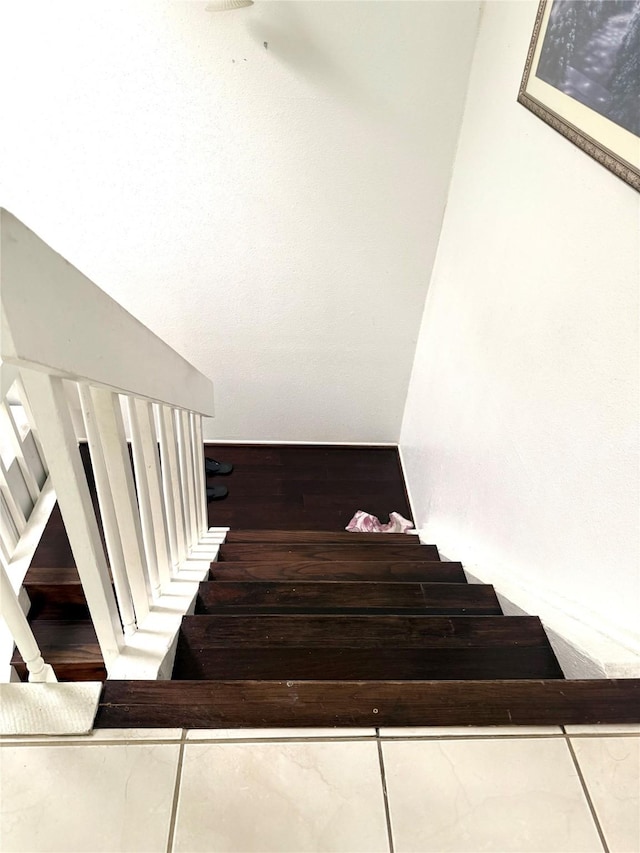 12606 Newbrook Dr, Houston, TX 77072 - stairs with wood finished floors