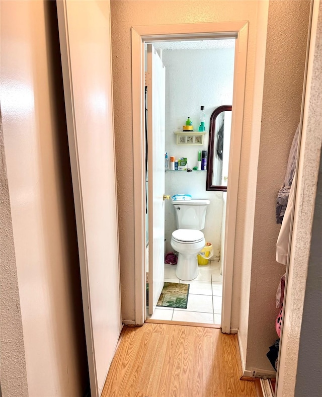 12606 Newbrook Dr, Houston, TX 77072 - corridor with wood finished floors