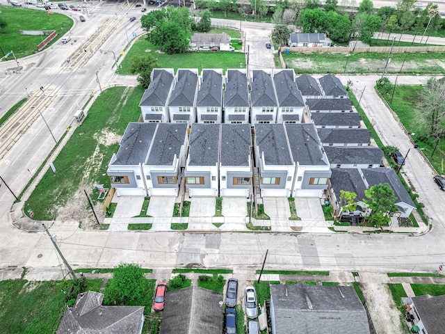 3515 Mcilhenny St, Houston, TX 77004 - birds eye view of property with a residential view