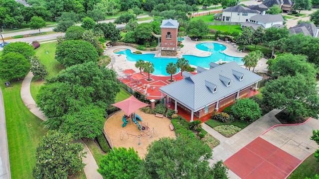 7603 Chimney Gap, Missouri City, TX 77459 - drone / aerial view