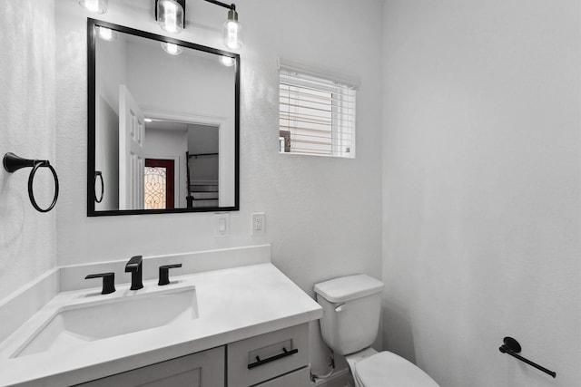 5013 Golden Forest Dr, Houston, TX 77091 - bathroom with toilet and vanity
