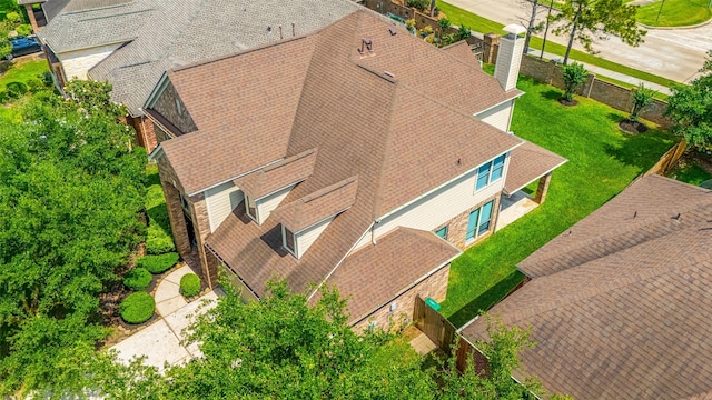 bird's eye view