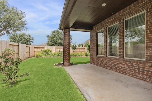 27018 Camirillo Creek Ln, Katy, TX 77494 - view of yard featuring a patio and a fenced backyard