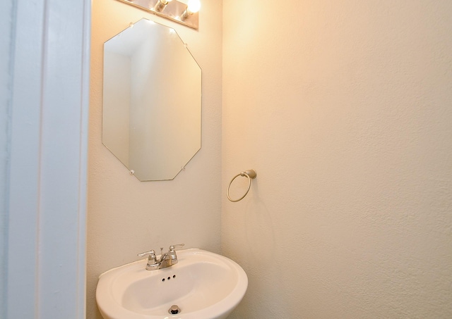 bathroom with a sink