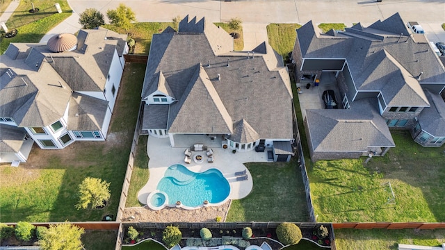 bird's eye view