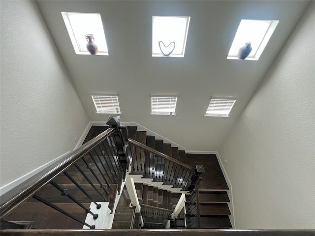 view of stairs