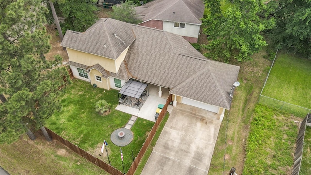 bird's eye view