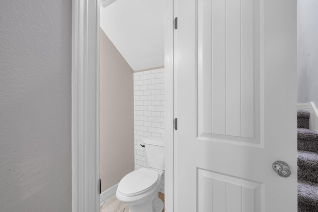 bathroom with toilet