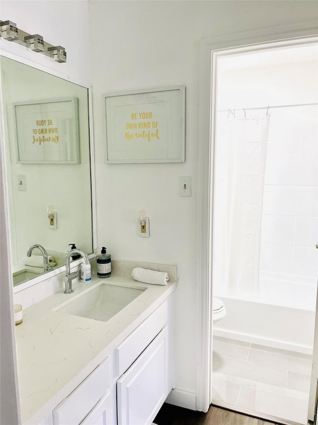 9502 Windswept Ln Unit 9502, Houston, TX 77063 - bathroom with toilet, shower / bath combination, and vanity