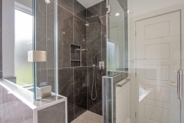 79 Rd 6606, Dayton, TX 77535 - bathroom featuring a stall shower and a bath