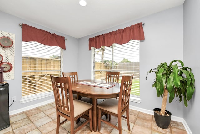 6102 Ghana Ln, Pasadena, TX 77505 - dining room with healthy amount of natural light and baseboards