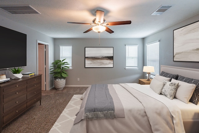 4219 Mossy Banks Ln, Houston, TX 77068 - carpeted bedroom featuring ceiling fan and baseboards