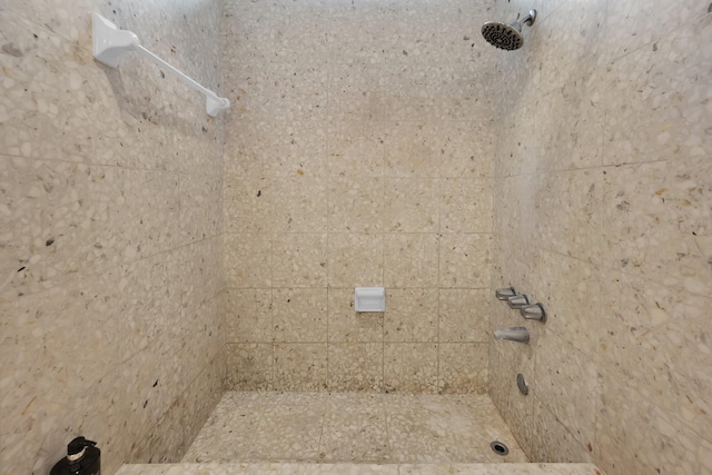 11827 Normont Dr, Houston, TX 77070 - full bathroom featuring a tile shower