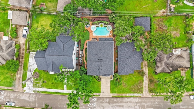 919 Worthshire St, Houston, TX 77008 - bird's eye view