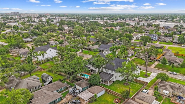 919 Worthshire St, Houston, TX 77008 - aerial perspective of suburban area