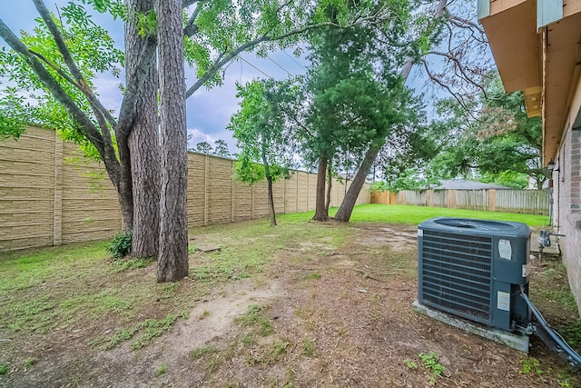 20211 Big Timber Ct, Humble, TX 77346 - fenced backyard featuring cooling unit