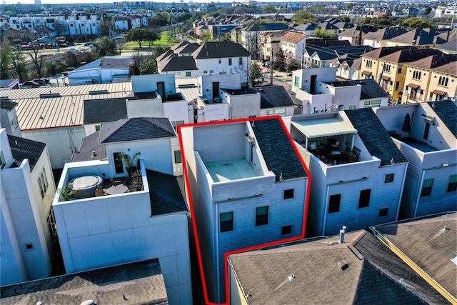drone / aerial view