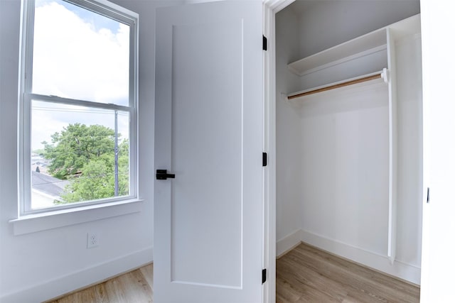 view of closet
