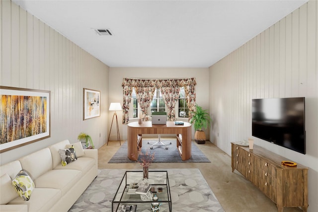 605 N Rivershire Dr, Conroe, TX 77304 - carpeted office space with visible vents
