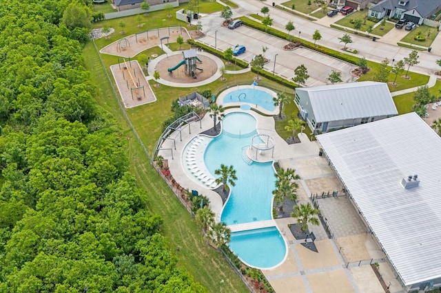 aerial view