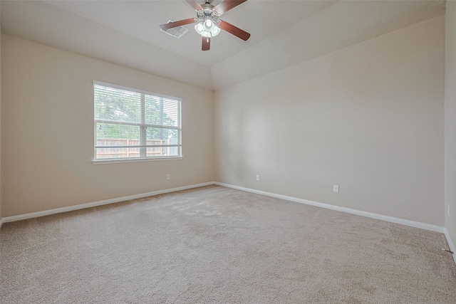 25451 Dappled Filly Dr, Tomball, TX 77375 - carpeted empty room featuring baseboards and ceiling fan