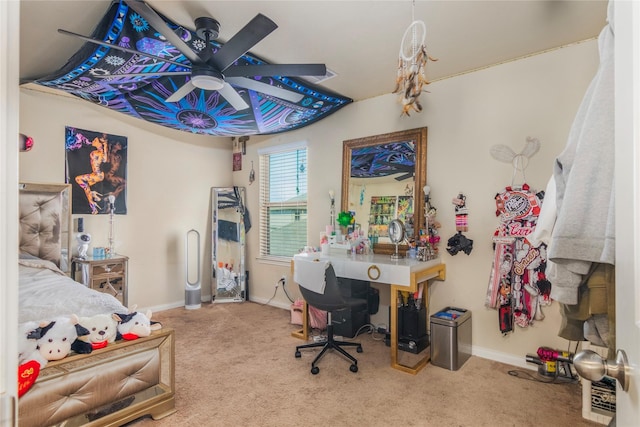 9530 Tipton Sands Dr, Humble, TX 77396 - bedroom featuring carpet flooring and baseboards