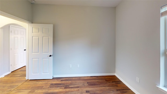 9267 Inlet Cir, Montgomery, TX 77356 - unfurnished room with wood finished floors and baseboards