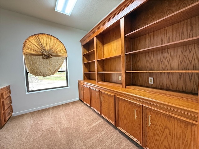 7110 W Mockingbird Ln, Pearland, TX 77584 - unfurnished office with baseboards and light carpet