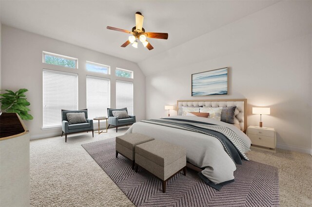 11018 Croftmore Dr, Richmond, TX 77407 - bedroom featuring carpet floors, baseboards, and ceiling fan