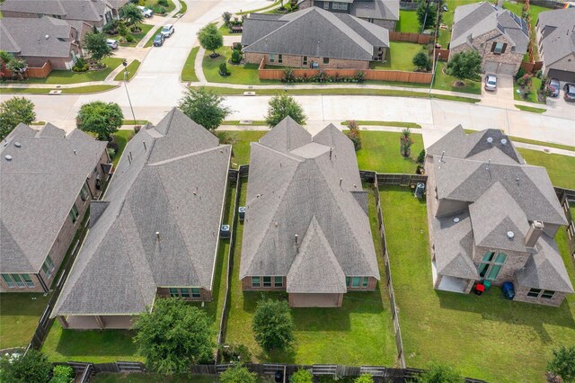 11018 Croftmore Dr, Richmond, TX 77407 - birds eye view of property featuring a residential view