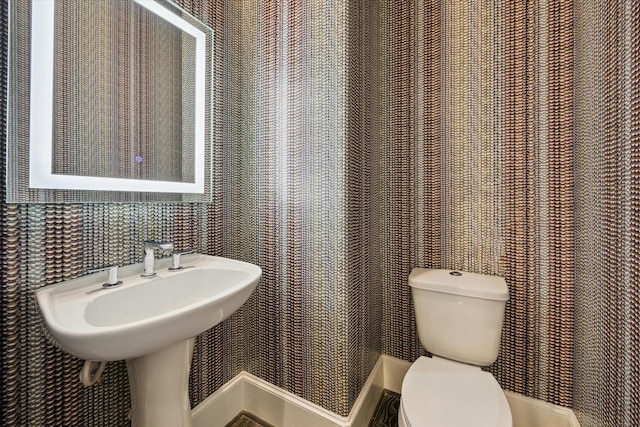 bathroom with toilet