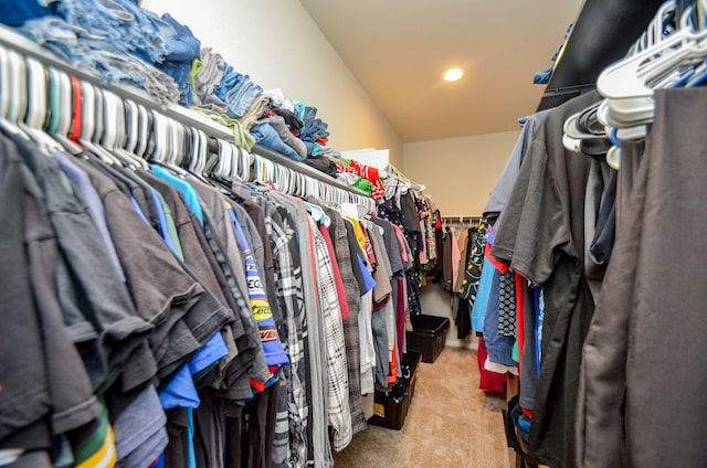 12630 Beddington Ct, Tomball, TX 77375 - walk in closet with carpet floors