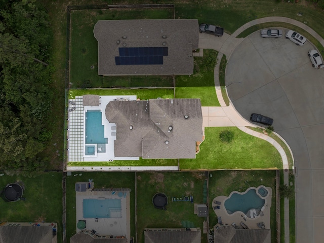 drone / aerial view