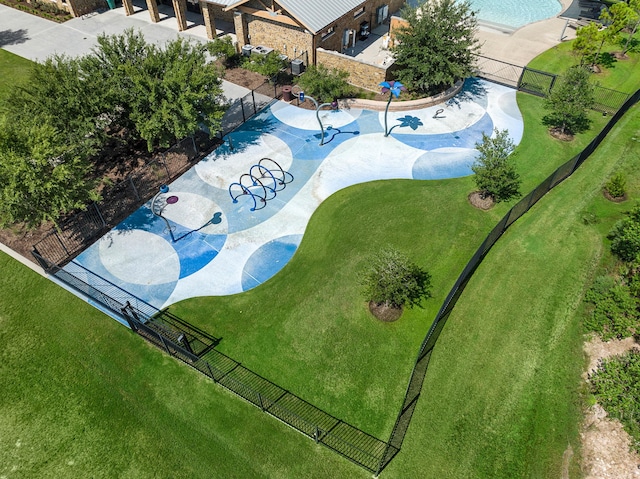 drone / aerial view