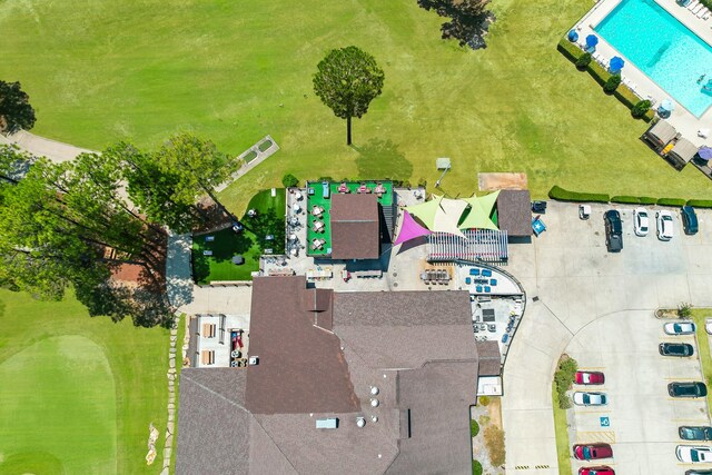drone / aerial view