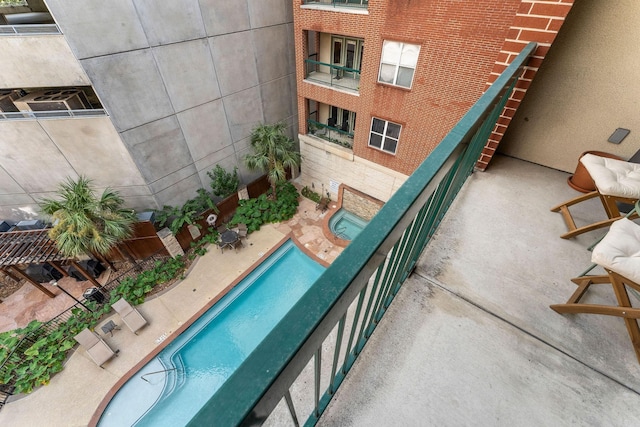 view of community pool