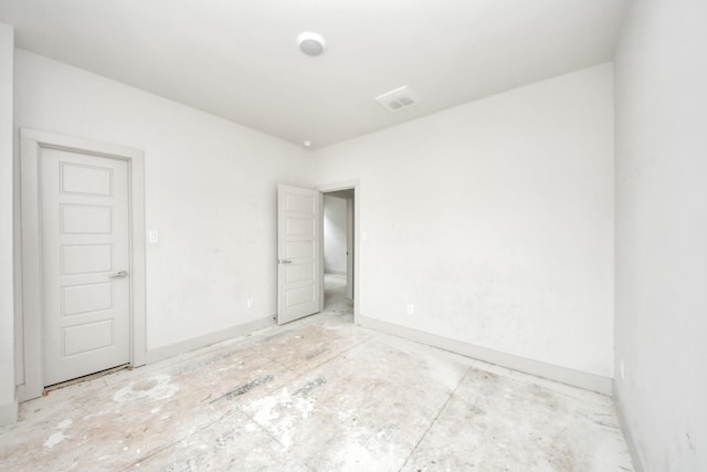 unfurnished bedroom with baseboards