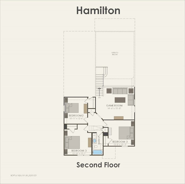26712 Grandiflora Dr, Magnolia, TX 77355 - view of home floor plan