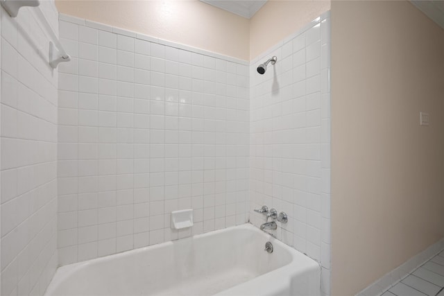 bathroom featuring tub / shower combination