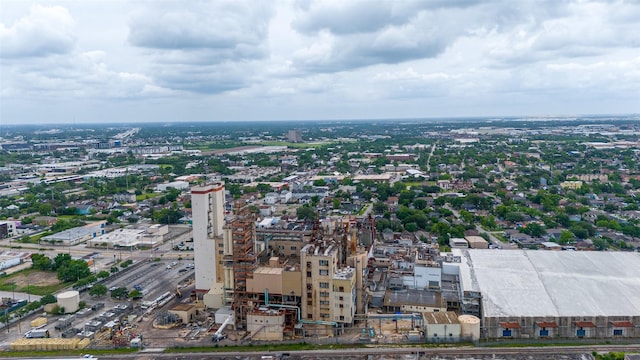 bird's eye view featuring a city view