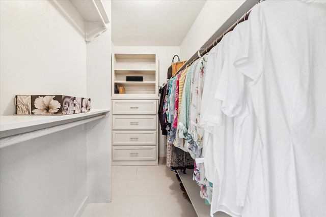 20 Bayou Pointe Dr Unit 20, Houston, TX 77063 - spacious closet featuring light tile patterned floors