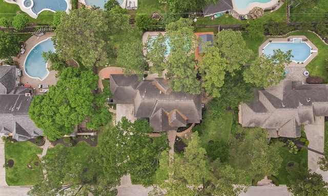 drone / aerial view