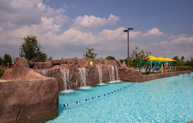 view of pool